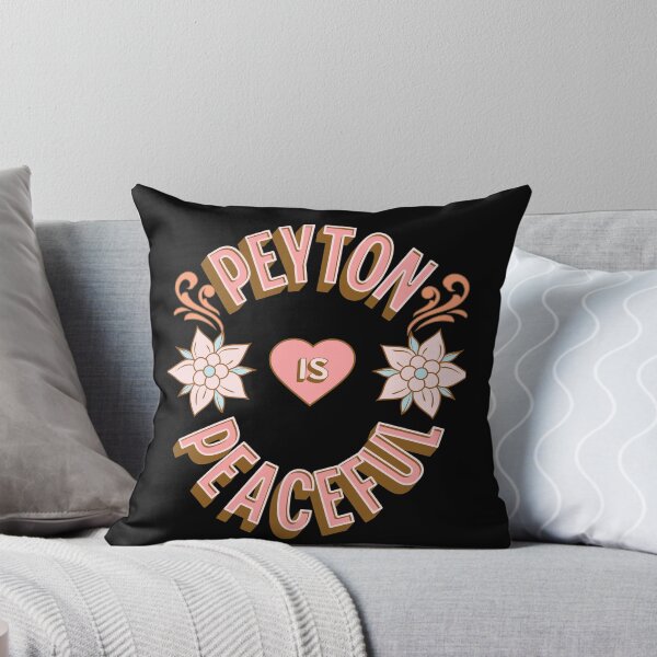 Item preview, Peyton is Peaceful - First Names - Birthday Gifts - Alliteration Fans designed and sold by epicthoughts.