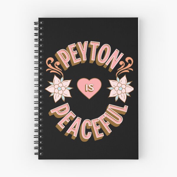 Item preview, Peyton is Peaceful - First Names - Birthday Gifts - Alliteration Fans designed and sold by epicthoughts.