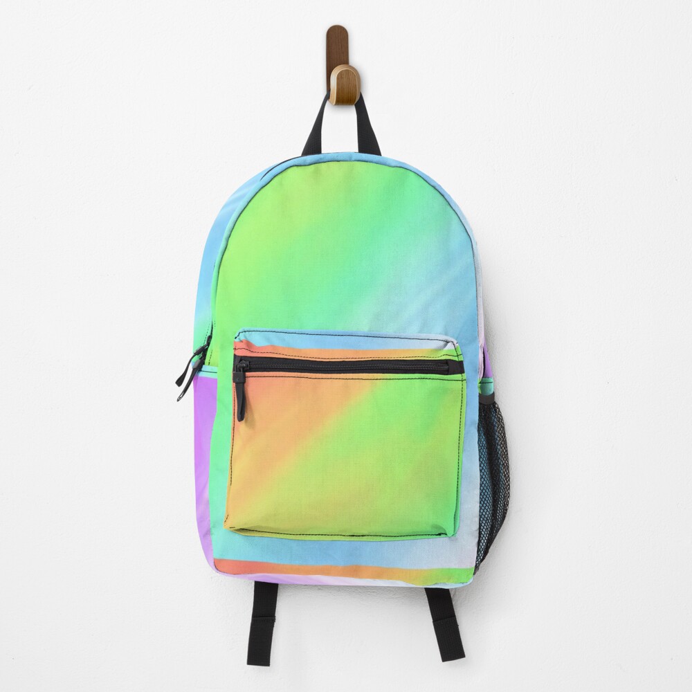 Discover Rainbow Pattern Backpack