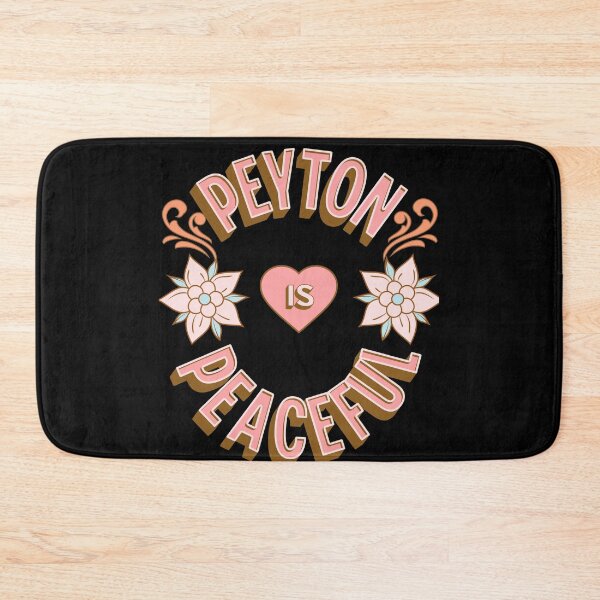 Item preview, Peyton is Peaceful - First Names - Birthday Gifts - Alliteration Fans designed and sold by epicthoughts.