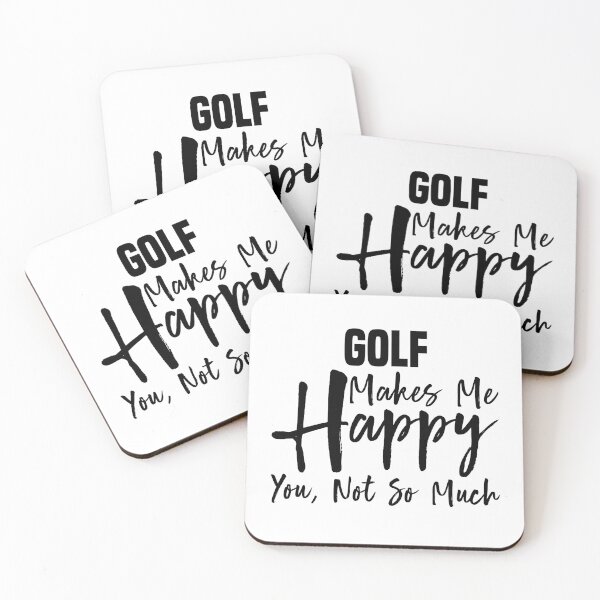 Item preview, Golf Makes Me Happy designed and sold by Alaa EROUIBI.
