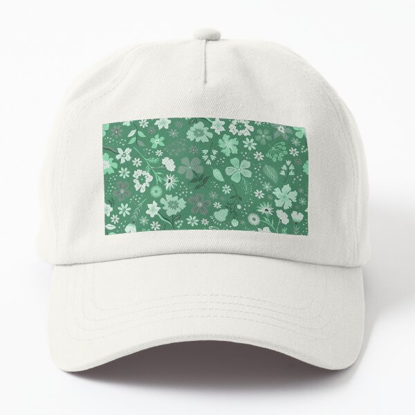 Aperçu de l'œuvre Motif floral bohème vert menthe créée et vendue par prirajdesigns.