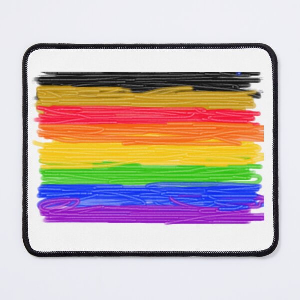 Item preview, Pride Flag Scribble designed and sold by Riccivela.