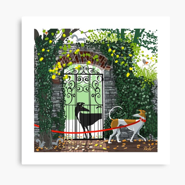 The Garden Gate Canvas Print