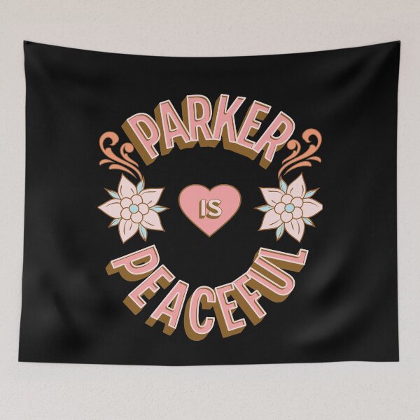 Item preview, Parker is Peaceful - First Names - Birthday Gifts - Alliteration Fans designed and sold by epicthoughts.
