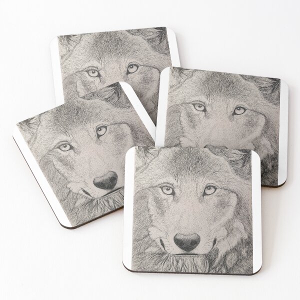 Item preview, The Mexican Red Wolf Stare designed and sold by Mgilbraithart.