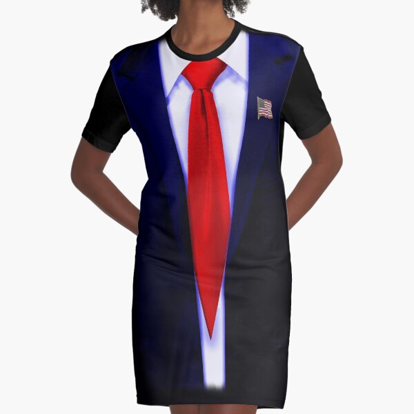 Make America Great Again Graphic T-Shirt Dress