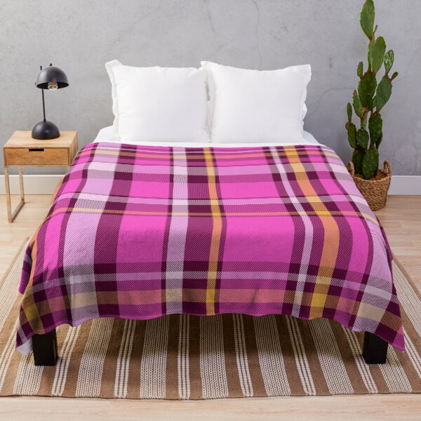 Item preview, Plaid // Hot Pink designed and sold by The Wellington Boot.