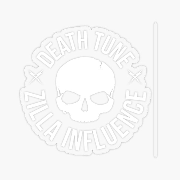 DEATHTUNE Transparent Sticker