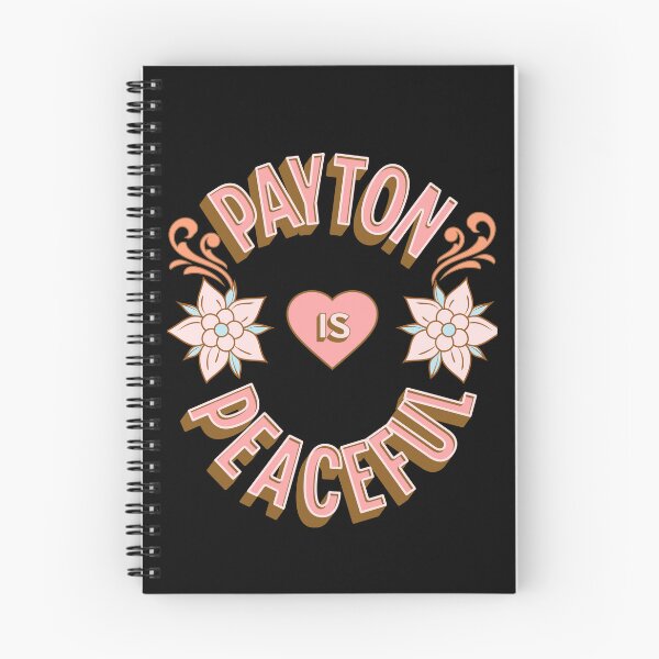 Item preview, Payton is Peaceful - First Names - Birthday Gifts - Alliteration Fans designed and sold by epicthoughts.