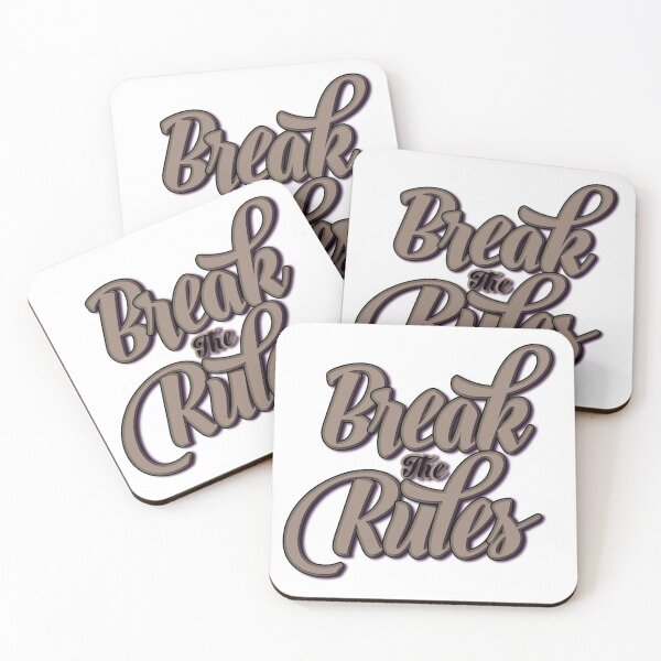 Item preview, Break The Rules designed and sold by Mychap.