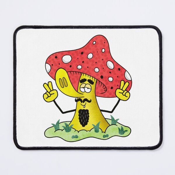 Item preview, Peaceful Mushroom designed and sold by DoodleSwarm.