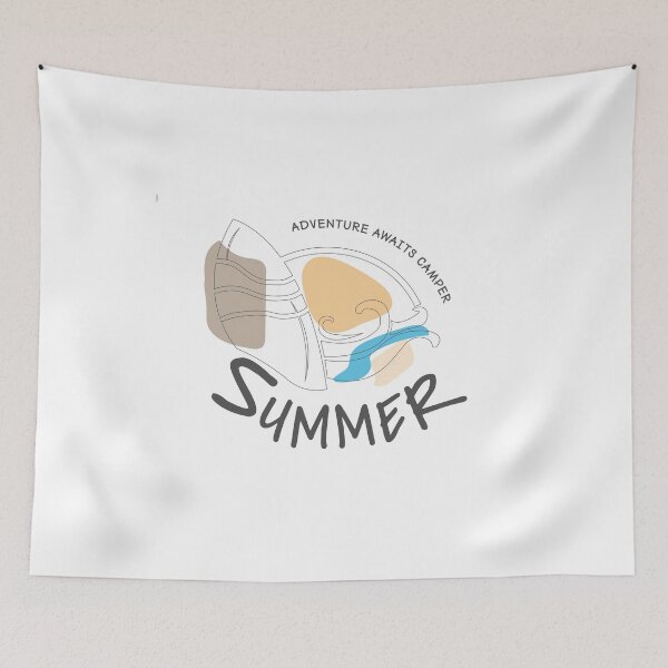 Item preview, summer adventure awaits camper designed and sold by lefdaouired.