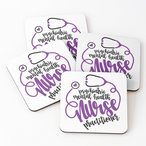 Item preview, Calligraphy Psychiatric Mental Health Nurse Practitioner designed and sold by tbcalligraphy.