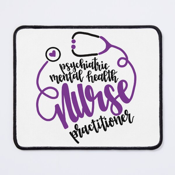 Item preview, Calligraphy Psychiatric Mental Health Nurse Practitioner designed and sold by tbcalligraphy.