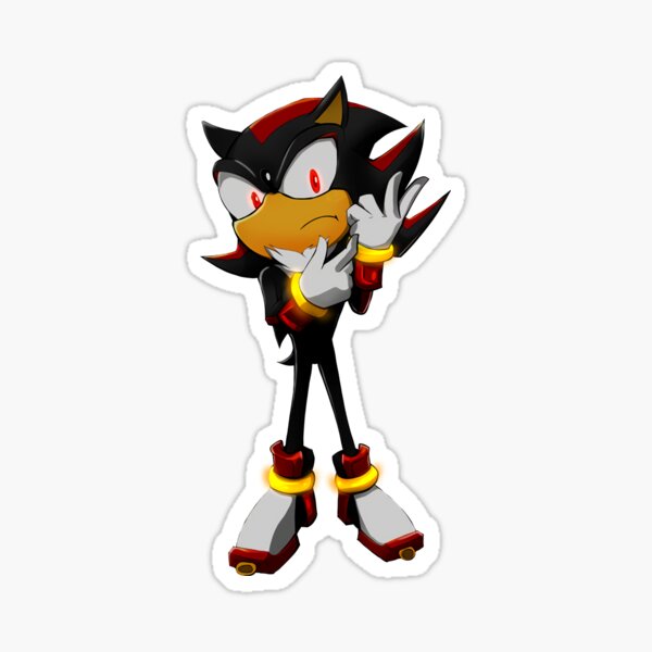 Shadow Meme Sticker Knock Knock It's Knuckles Sonic 