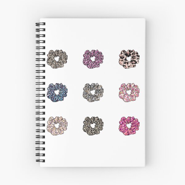 Item preview, Set Of 9 VSCO Leopard Pattern Hair Scrunchies designed and sold by EpicCreation.