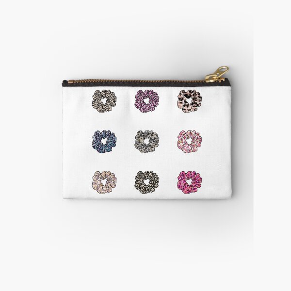 Item preview, Set Of 9 VSCO Leopard Pattern Hair Scrunchies designed and sold by EpicCreation.