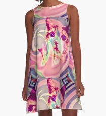 Psychedelic Voldemort A-Line Dress