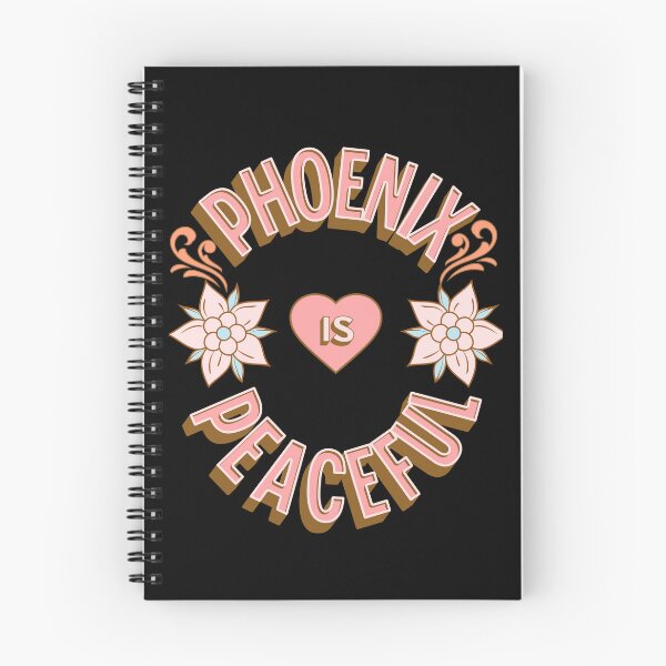 Item preview, Phoenix is Peaceful - First Names - Birthday Gifts - Alliteration Fans designed and sold by epicthoughts.