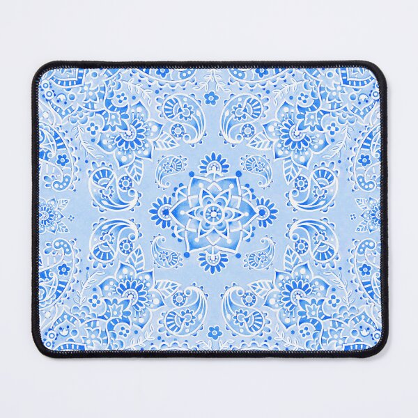 Item preview, Denim Blue Paisley designed and sold by PatriciaSheaDesigns.