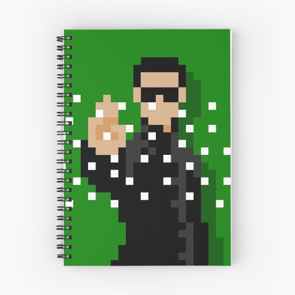 Artikelvorschau, Neo aus der Matrix minimal 8bit entworfen und verkauft von 8bitbaba.