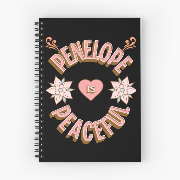 Item preview, Penelope is Peaceful - First Names - Birthday Gifts - Alliteration Fans designed and sold by epicthoughts.
