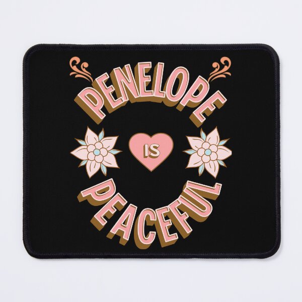 Item preview, Penelope is Peaceful - First Names - Birthday Gifts - Alliteration Fans designed and sold by epicthoughts.