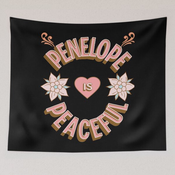 Item preview, Penelope is Peaceful - First Names - Birthday Gifts - Alliteration Fans designed and sold by epicthoughts.
