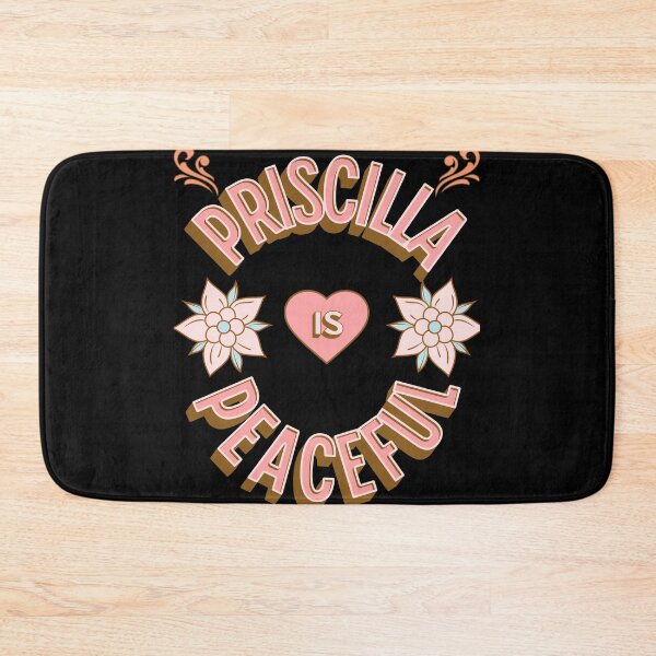 Item preview, Priscilla is Peaceful - First Names - Birthday Gifts - Alliteration Fans designed and sold by epicthoughts.