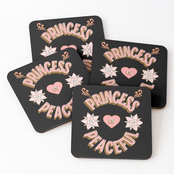 Item preview, Princess is Peaceful - First Names - Birthday Gifts - Alliteration Fans designed and sold by epicthoughts.