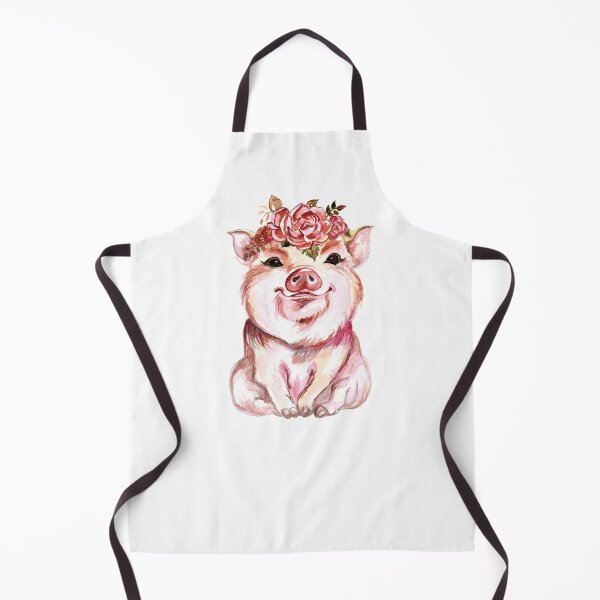 Item preview, Floral pig designed and sold by thepizzaboy.
