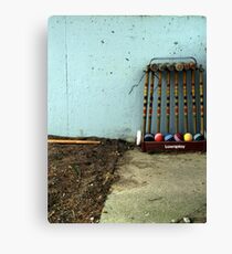 Pasttime Canvas Print