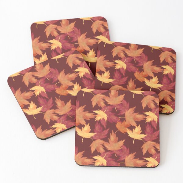 Item preview, Red and Orange Leaves Real Autumny designed and sold by IcyArtShop.