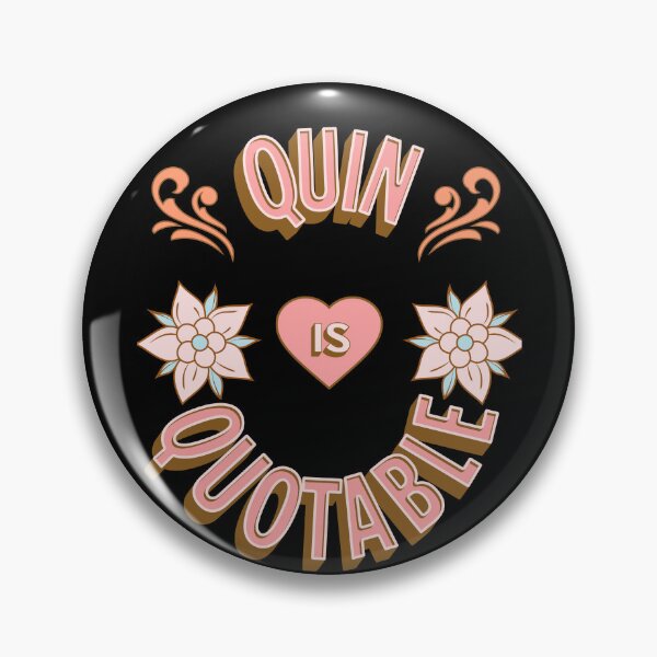 Item preview, Quin is Quotable - First Names - Birthday Gifts - Alliteration Fans designed and sold by epicthoughts.