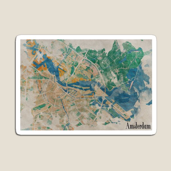 Amsterdam, the watercolor beauty Magnet