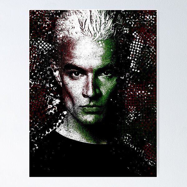 Buffy the Vampire Slayer: Spike Art - RGIllustration - Paintings