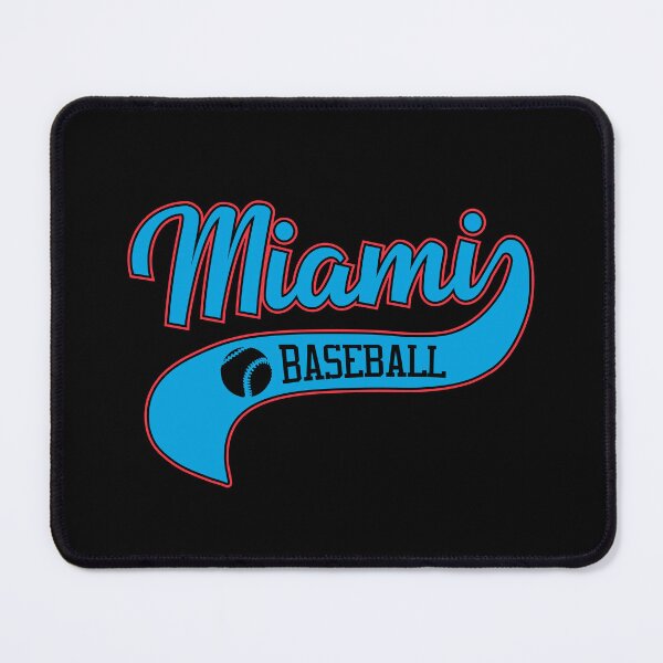 Item preview, Retro Miami Baseball Vintage Swoosh designed and sold by pixeljamz.