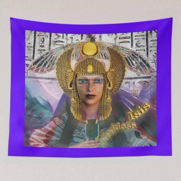 Item preview, Egyptian Goddess Isis with Tyet Amulet (by ACCI) designed and sold by VanyssaGraphics.