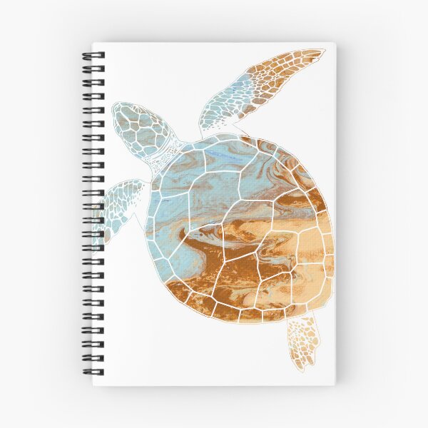 Item preview, Abstract Marble Fluid Art Paint Sea Turtle 8 - Abstract Minimal Marble Fluid Art Paint Beach Art designed and sold by MLA-Artwork.