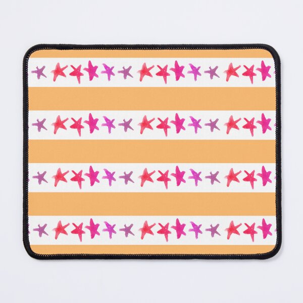Item preview, Orange horizontal striped and purple stars  designed and sold by lausn.