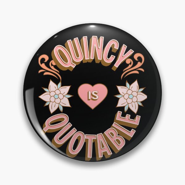 Item preview, Quincy is Quotable - First Names - Birthday Gifts - Alliteration Fans designed and sold by epicthoughts.