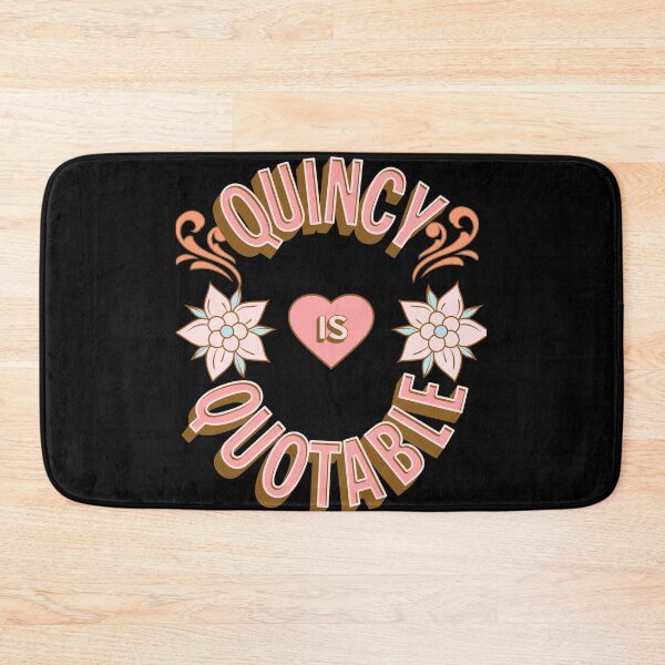 Item preview, Quincy is Quotable - First Names - Birthday Gifts - Alliteration Fans designed and sold by epicthoughts.