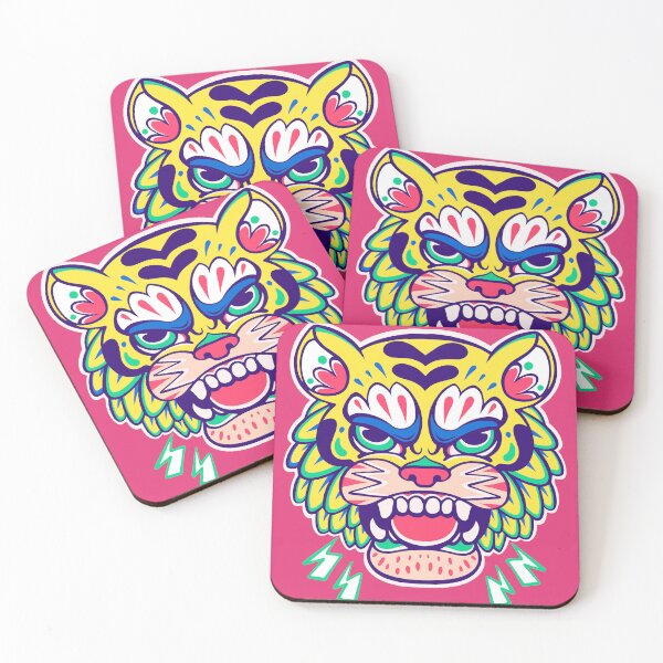 Item preview, Tiger Tattoo Face designed and sold by machmigo.