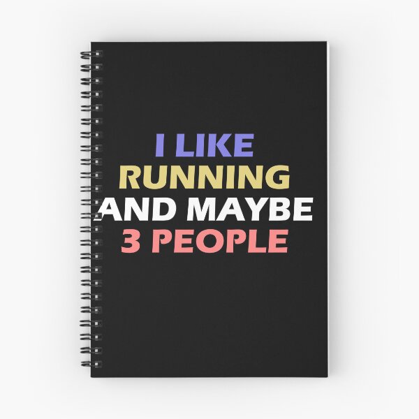 Item preview, I Like Running And Maybe 3 People  - Funny Running I designed and sold by RunPower.