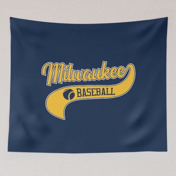 Item preview, Retro Milwaukee Baseball Vintage Swoosh designed and sold by pixeljamz.