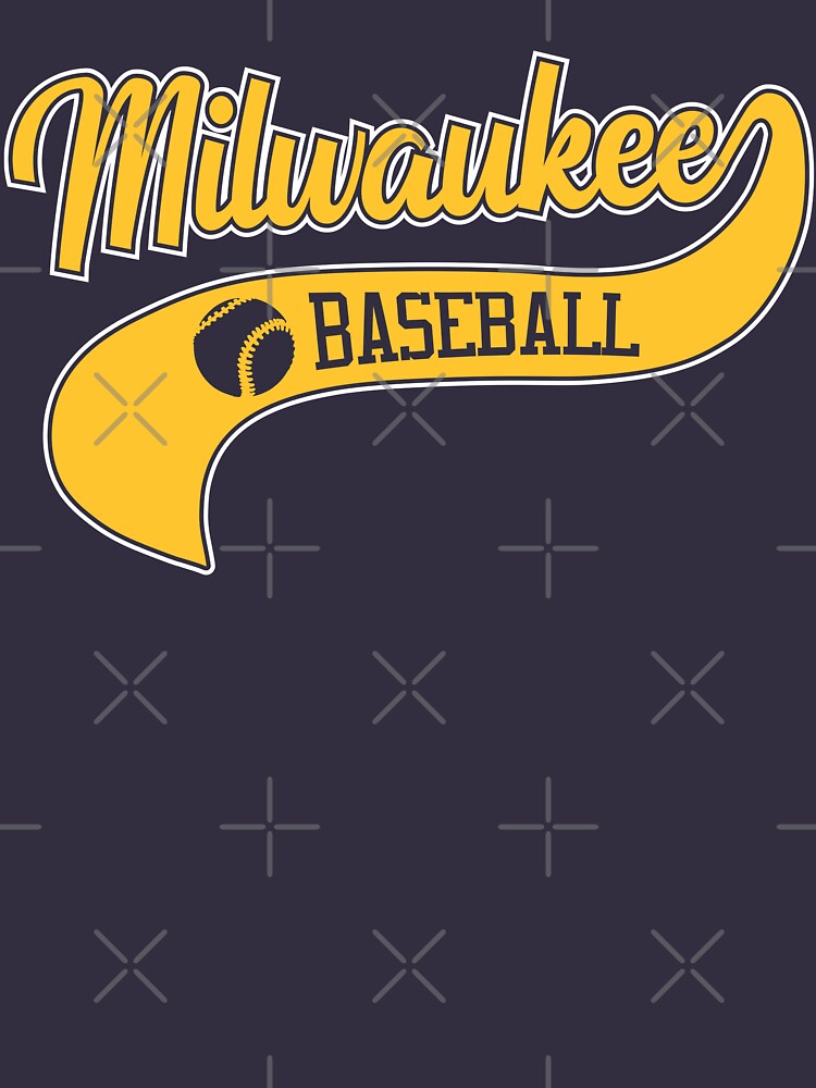 Milwaukee Baseball Shirt Retro Milwaukee Baseball Throwback 