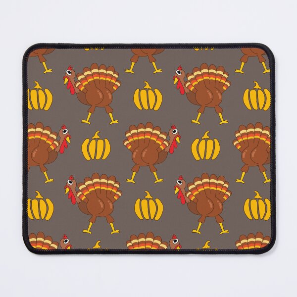 Item preview, Twerking Turkey and Pumpkins Thanksgiving Pattern designed and sold by mrhighsky.