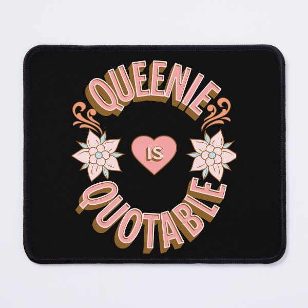 Item preview, Queenie is Quotable - First Names - Birthday Gifts - Alliteration Fans designed and sold by epicthoughts.