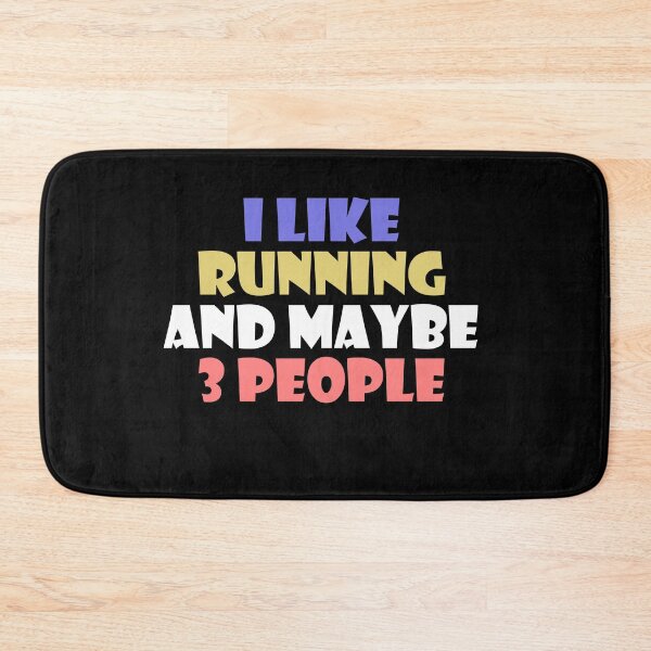 Item preview, I Like Running And Maybe 3 People  - Funny Running II designed and sold by RunPower.